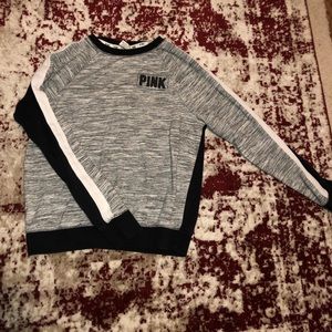 VS Pink Grey Sweater